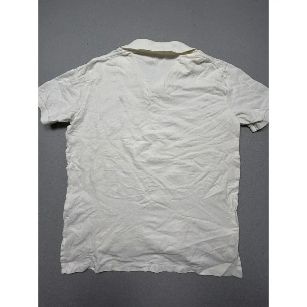 Polo Ralph Lauren Polo Shirt Cotton Pique White L Mens